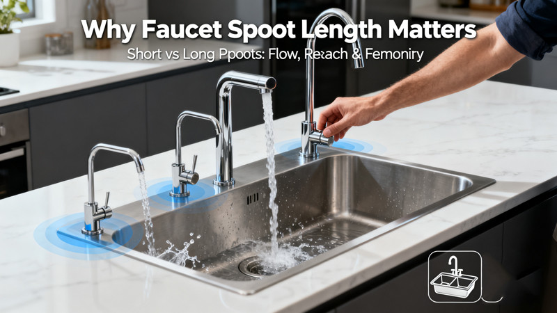 Why Faucet Spout Length Matters Why Faucet Spout Length Matters