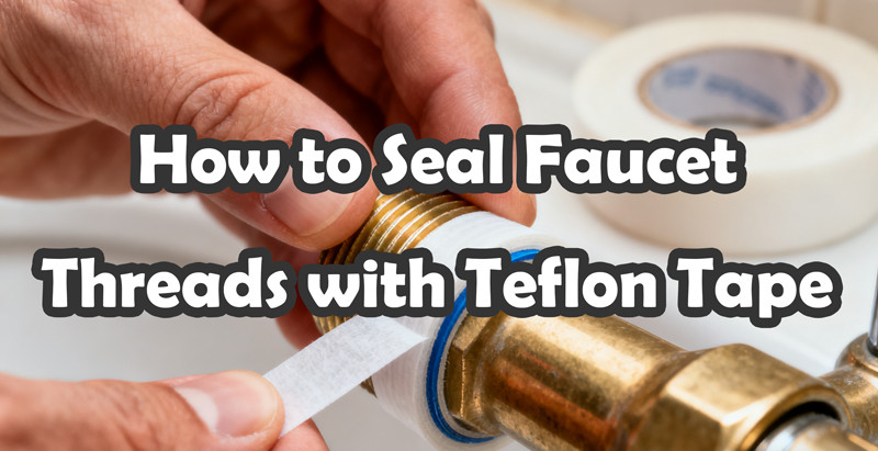 How to Seal Faucet Threads with Teflon Tape