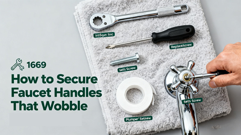 How to Secure Faucet Handles That Wobble: A Complete Homeowner’s Guide