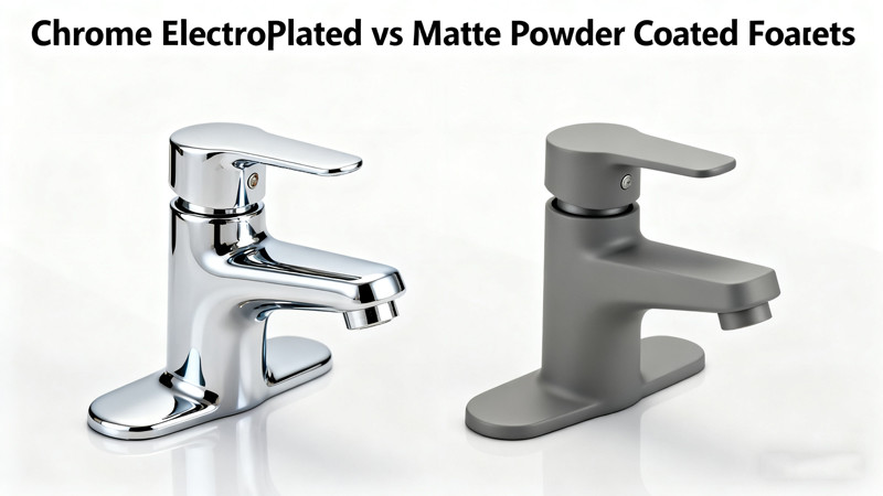 The Difference Between Electroplated and Powder-Coated Faucets The Difference Between Electroplated and Powder-Coated Faucets