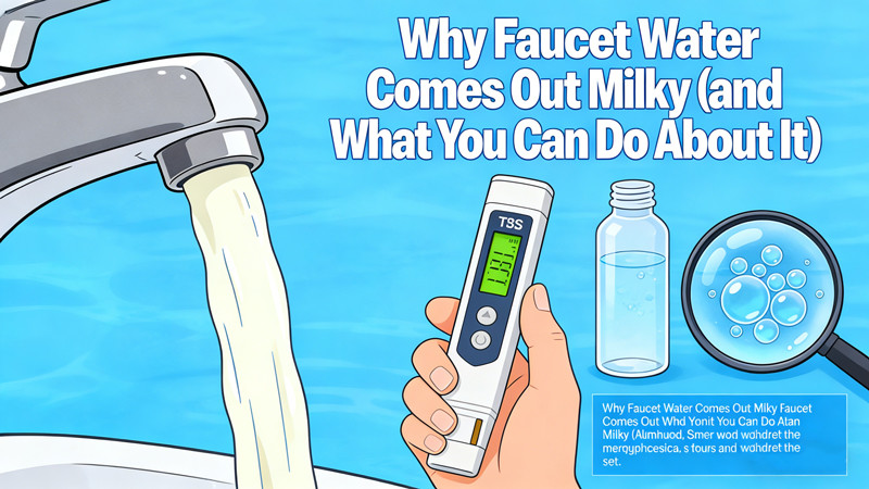 Why Faucet Water Comes Out Milky (and What You Can Do About It) Why Faucet Water Comes Out Milky (and What You Can Do About It)