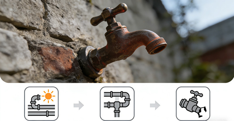 Why Your Outdoor Faucet Is Hot to the Touch: Causes, Risks, and Fixes