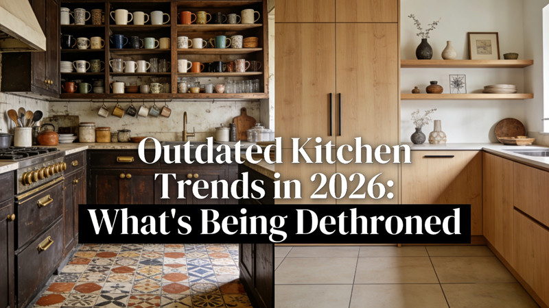 Outdated Kitchen Trends in 2026: What’s Being Dethroned Outdated Kitchen Trends in 2026: What’s Being Dethroned