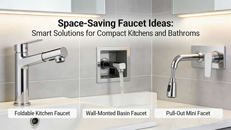 Space-Saving Faucet Ideas: Smart Solutions for Compact Kitchens and Bathrooms Space-Saving Faucet Ideas: Smart Solutions for Compact Kitchens and Bathrooms