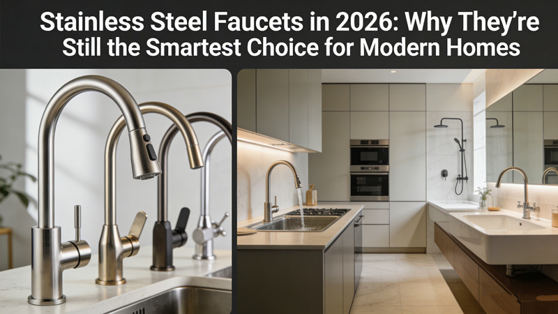 Stainless Steel Faucets in 2026: Why They’re Still the Smartest Choice for Modern Homes Stainless Steel Faucets in 2026: Why They’re Still the Smartest Choice for Modern Homes