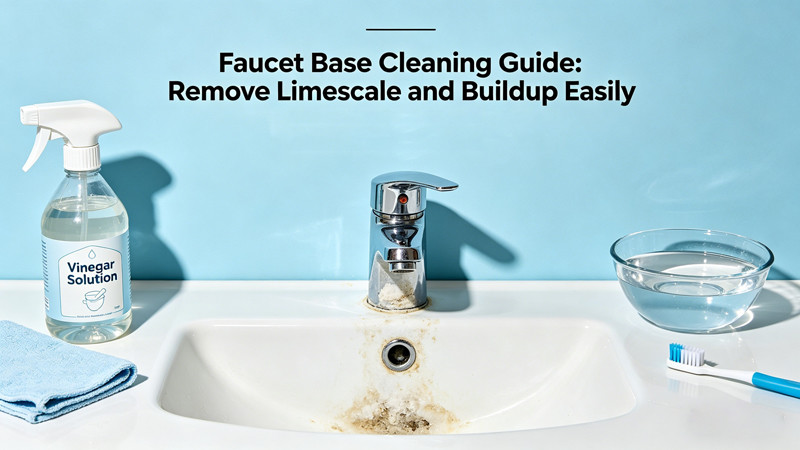 Faucet Base Cleaning Guide: Remove Limescale and Buildup Easily