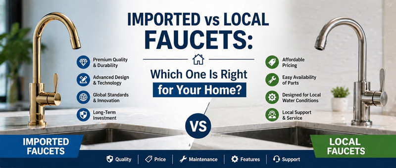 Imported vs Local Faucets: Which One Is Right for Your Home?