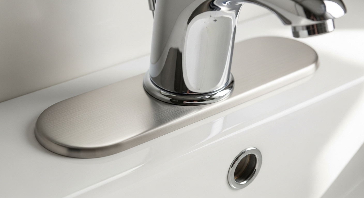 What Is a Moen Faucet Escutcheon Plate, and Do You Really Need One? What Is a Moen Faucet Escutcheon Plate, and Do You Really Need One?