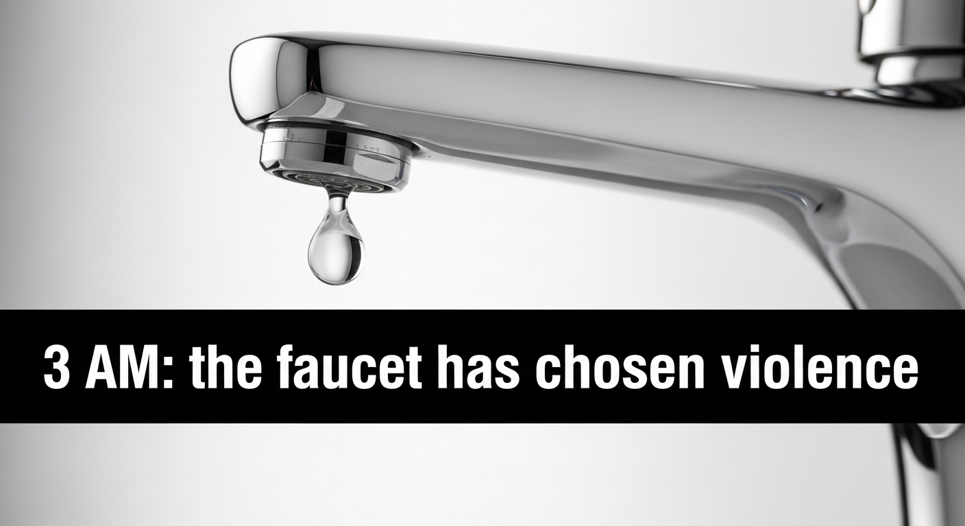 Dripping Faucet Meme: Funny Online, Maddening at 3 A.M. — So How Do You Actually Stop the Drip? Dripping Faucet Meme: Funny Online, Maddening at 3 A.M. — So How Do You Actually Stop the Drip?