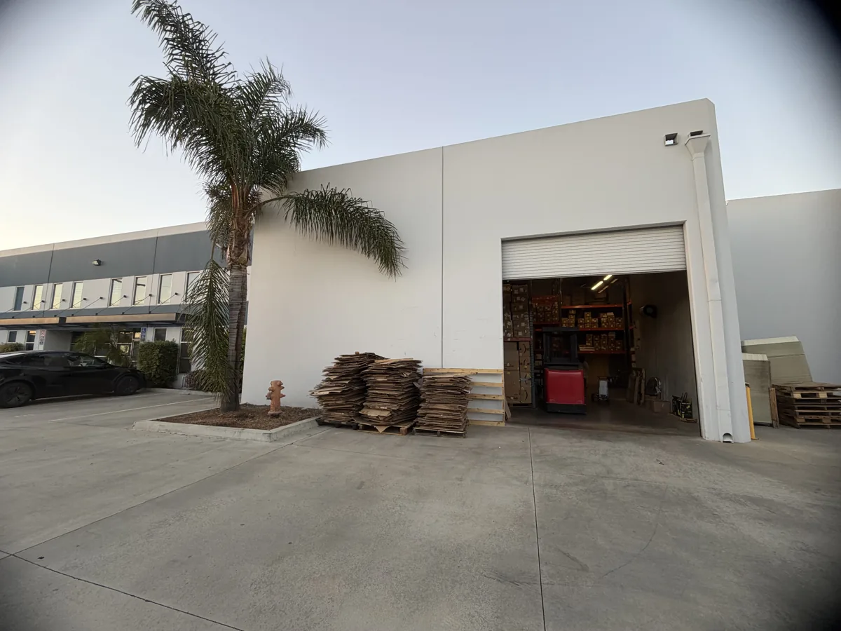 Exterior of WOWOW's Los Angeles-area warehouse in South El Monte, California